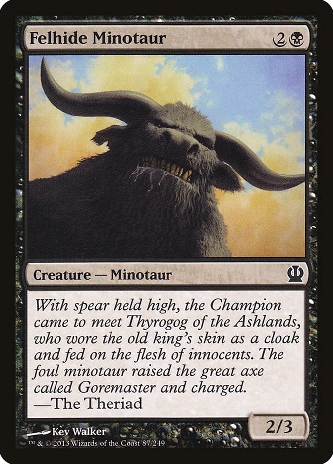 Felhide Minotaur - Theros-(087)