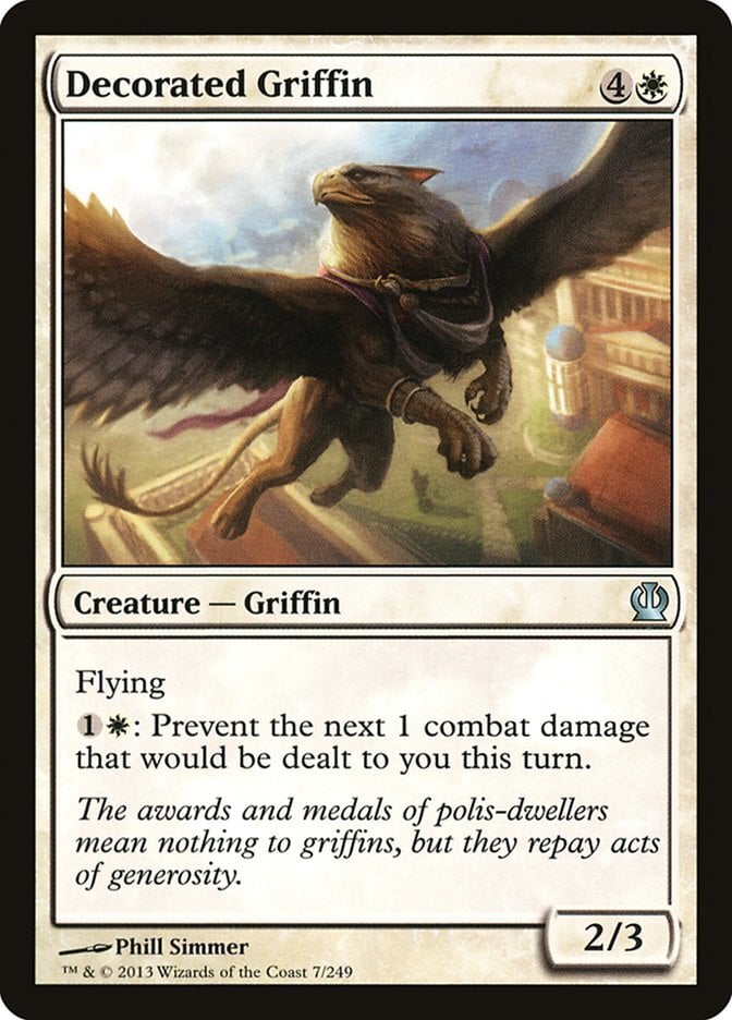 Decorated Griffin - Theros-(007)