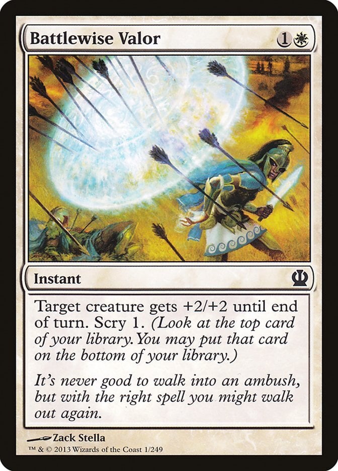 Battlewise Valor - Theros-(001)