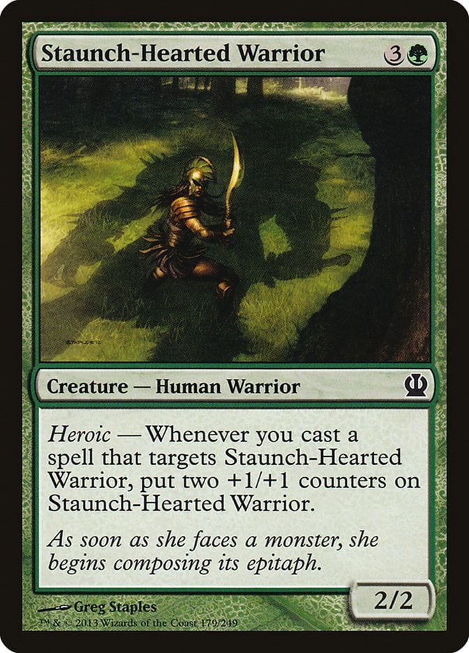 Staunch-Hearted Warrior - Theros-(179)