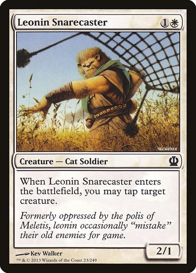 Leonin Snarecaster - Theros-(023)