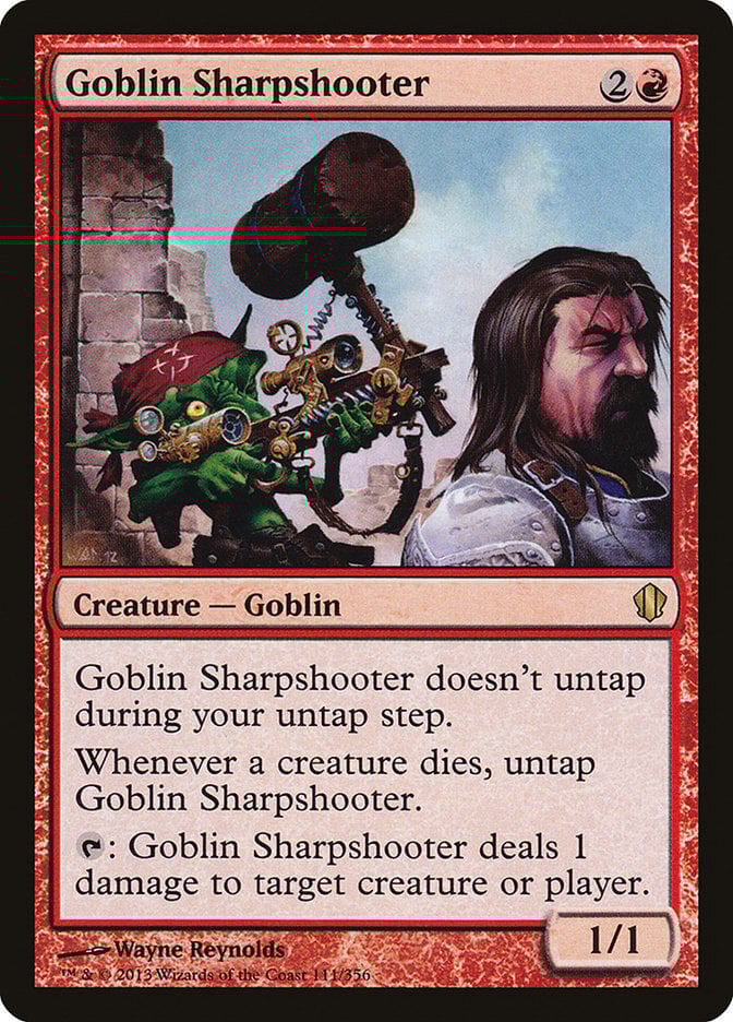 Goblin Sharpshooter - Commander 2013-(111)