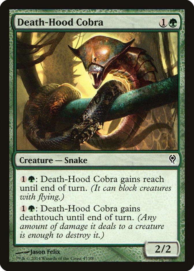 Death-Hood Cobra - Duel Decks: Jace vs. Vraska-(047)