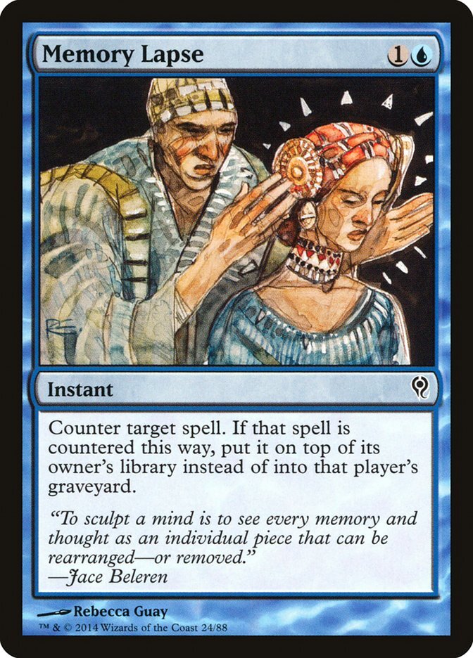 Memory Lapse - Duel Decks: Jace vs. Vraska-(024)