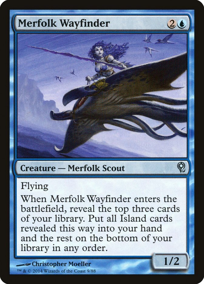 Merfolk Wayfinder - Duel Decks: Jace vs. Vraska-(009)