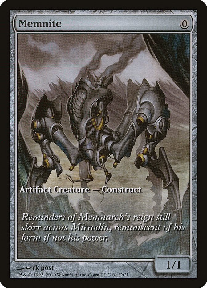 Memnite - Magic Game Day Cards-(004)