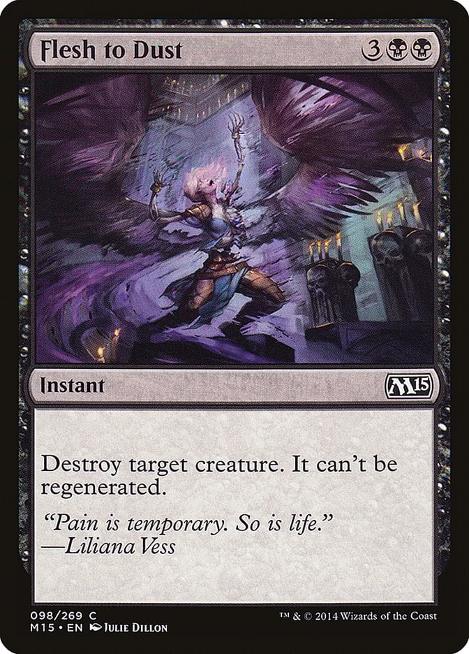 Flesh to Dust - Magic 2015 Core Set-(098)