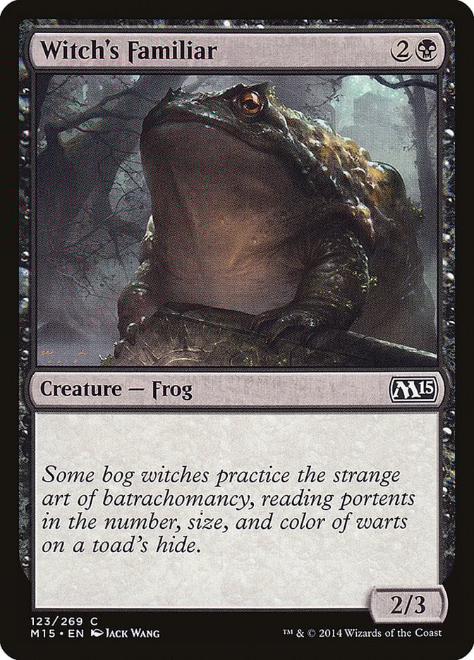 Witch's Familiar - Magic 2015 Core Set-(123)