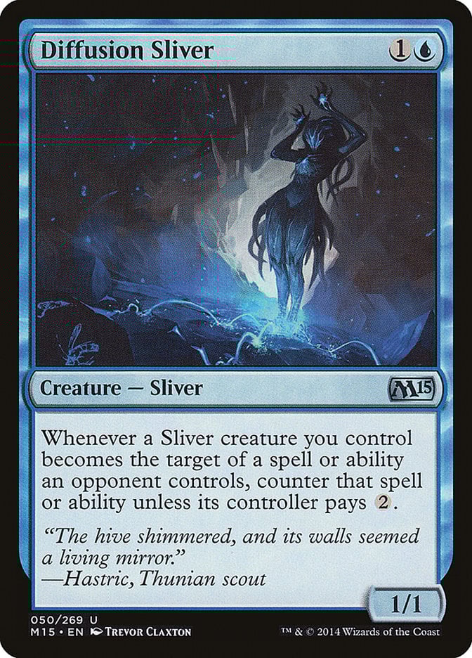 Diffusion Sliver - Magic 2015 Core Set-(050)