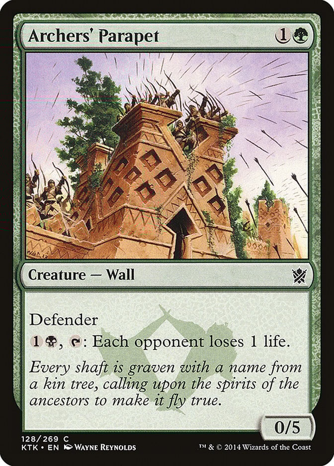 Archers' Parapet - Khans of Tarkir-(128)