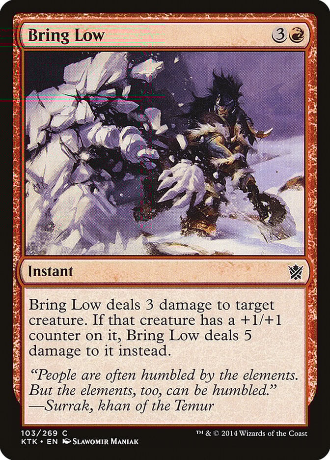Bring Low - Khans of Tarkir-(103)