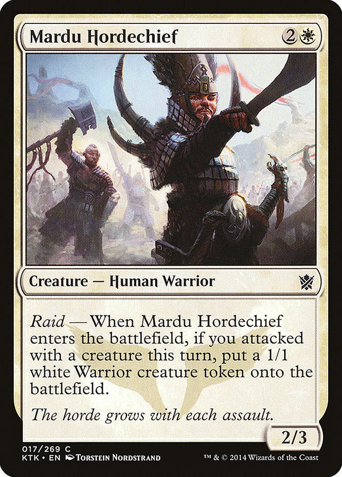 Mardu Hordechief - Khans of Tarkir-(017)