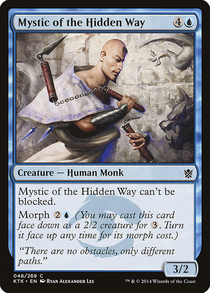 Mystic of the Hidden Way - Khans of Tarkir-(048)