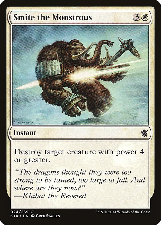 Smite the Monstrous - Khans of Tarkir-(024)