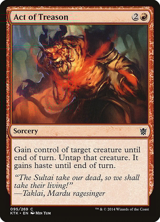 Act of Treason - Khans of Tarkir-(095)