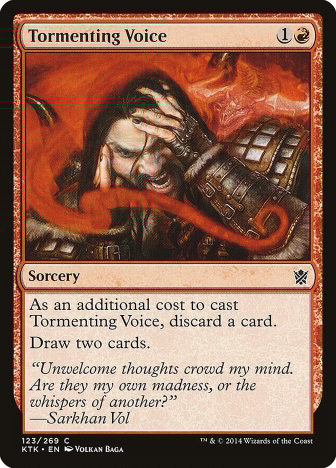 Tormenting Voice - Khans of Tarkir-(123)