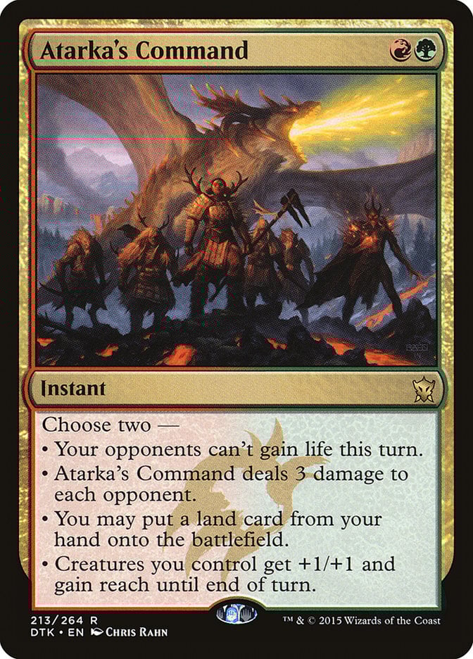 Atarka's Command - Dragons of Tarkir-(213)