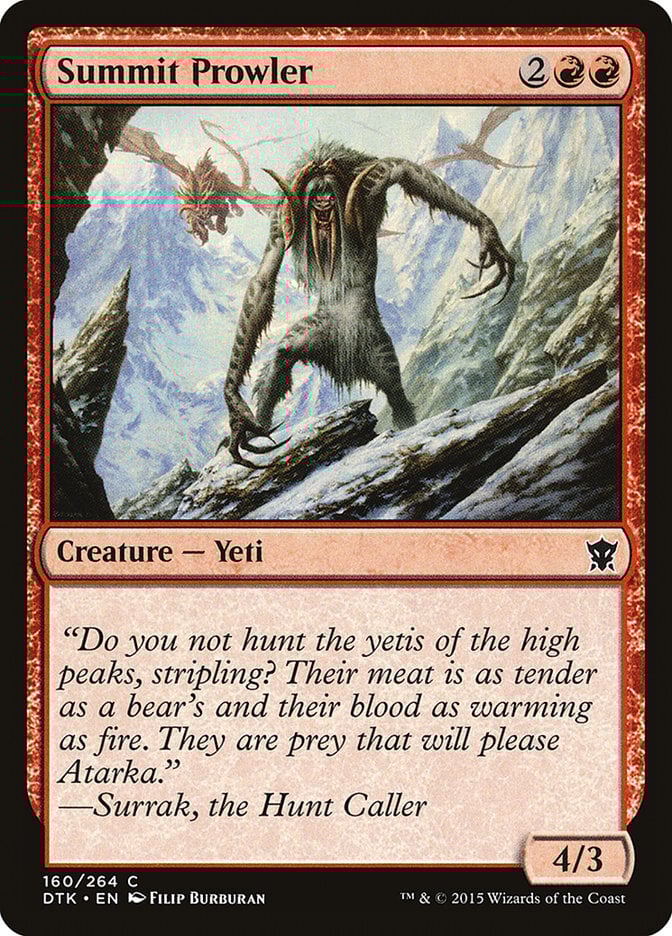 Summit Prowler - Dragons of Tarkir-(160)