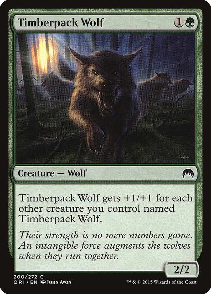 Timberpack Wolf - Magic Origins-(200)