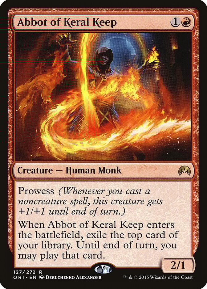 Abbot of Keral Keep - Magic Origins-(127)