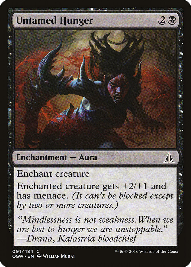 Untamed Hunger - Oath of the Gatewatch-(091)