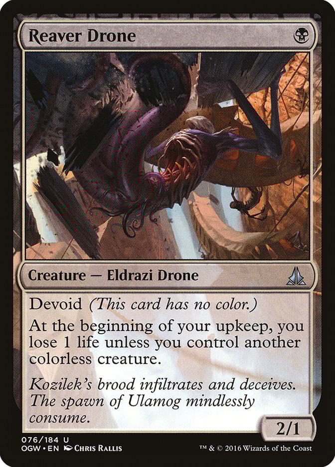 Reaver Drone - Oath of the Gatewatch-(076)-Foil