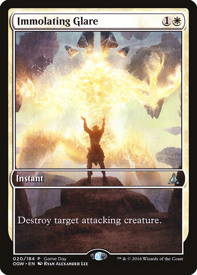 Immolating Glare - Magic Game Day Cards-(049)