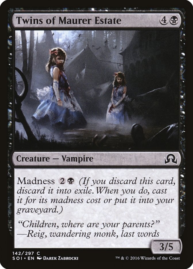 Twins of Maurer Estate - Shadows over Innistrad-(142)