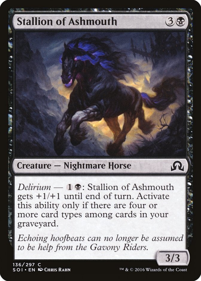 Stallion of Ashmouth - Shadows over Innistrad-(136)