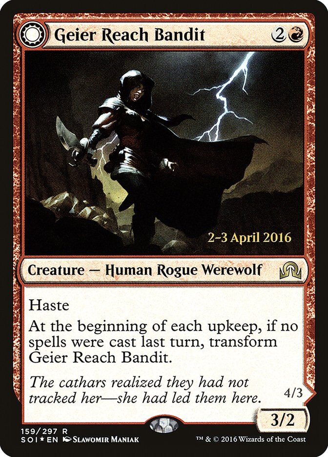 Geier Reach Bandit // Vildin-Pack Alpha - Prerelease Events: Shadows over Innistrad-(159)-Foil