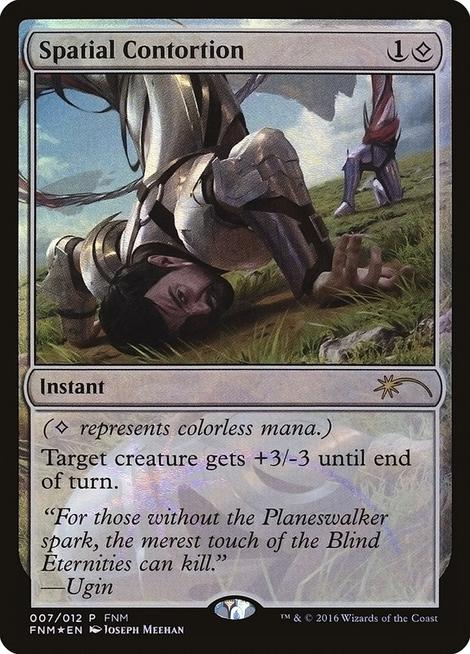 Spatial Contortion - Friday Night Magic-(194)-Foil
