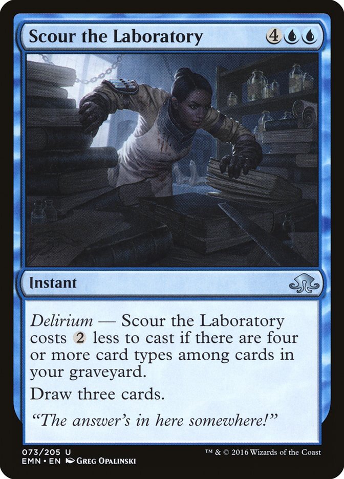 Scour the Laboratory - Eldritch Moon-(073)