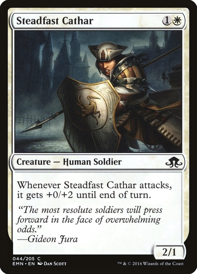Steadfast Cathar - Eldritch Moon-(044)