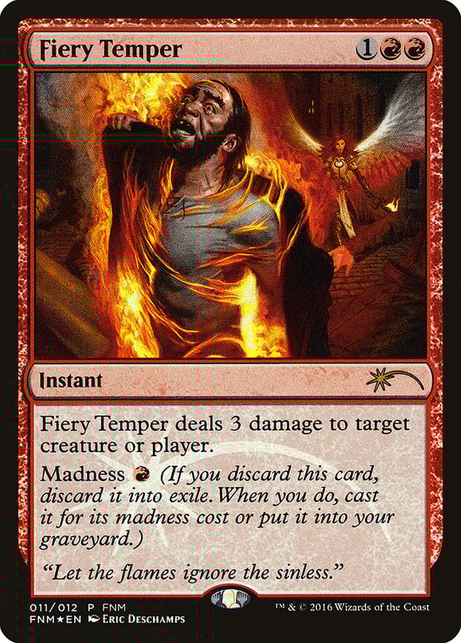 Fiery Temper - Friday Night Magic-(198)-Foil