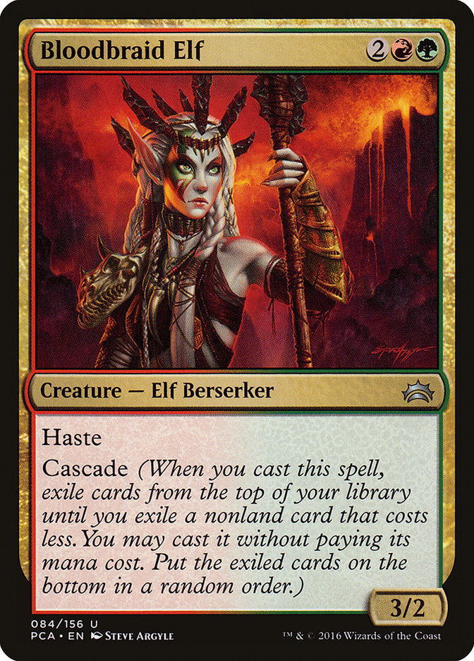 Bloodbraid Elf - Planechase Anthology-(084)