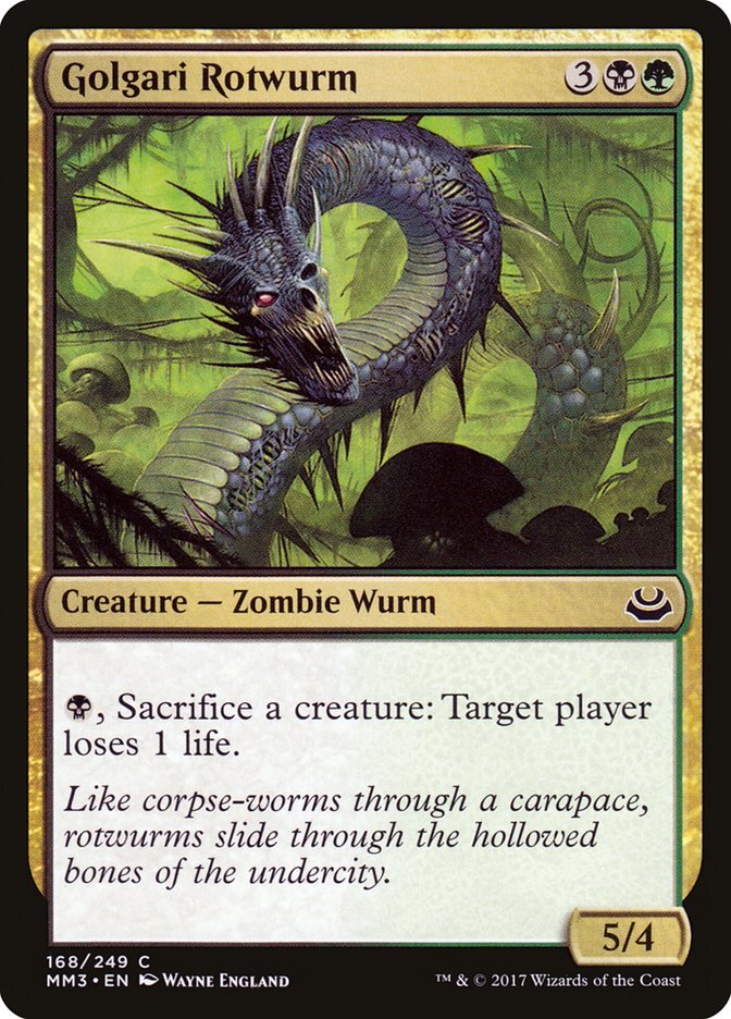 Golgari Rotwurm - Modern Masters 2017 Edition-(168)