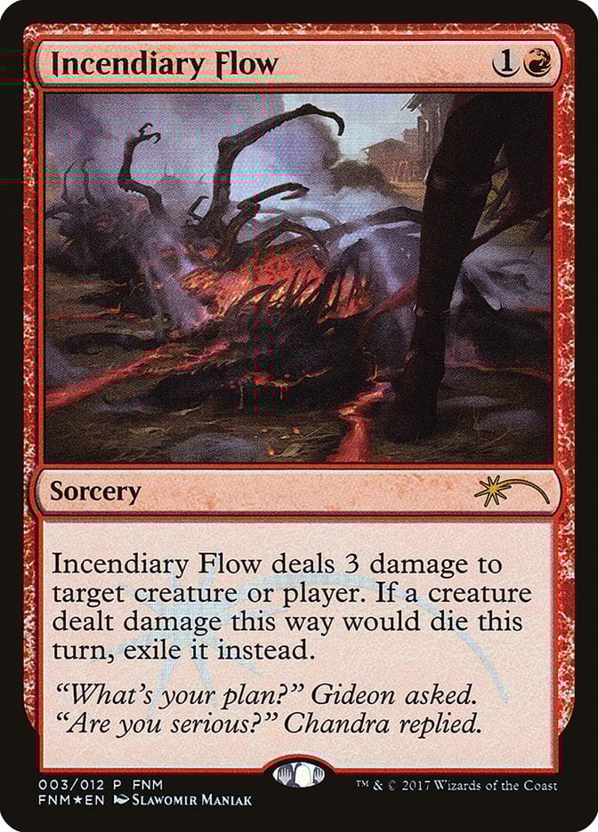 Incendiary Flow - Friday Night Magic-(202)-Foil