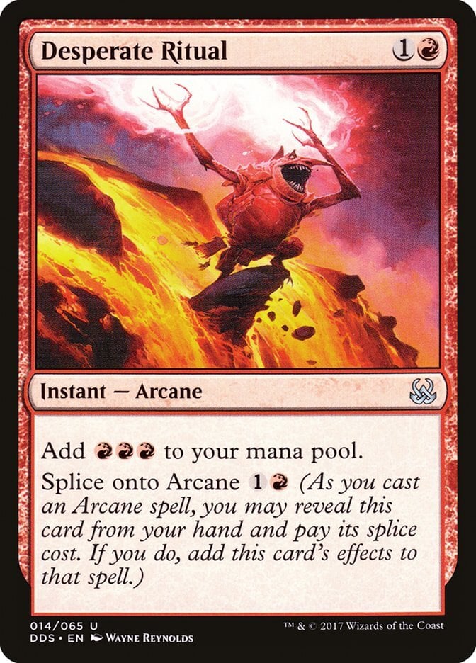 Desperate Ritual - Duel Decks: Mind vs. Might-(014)