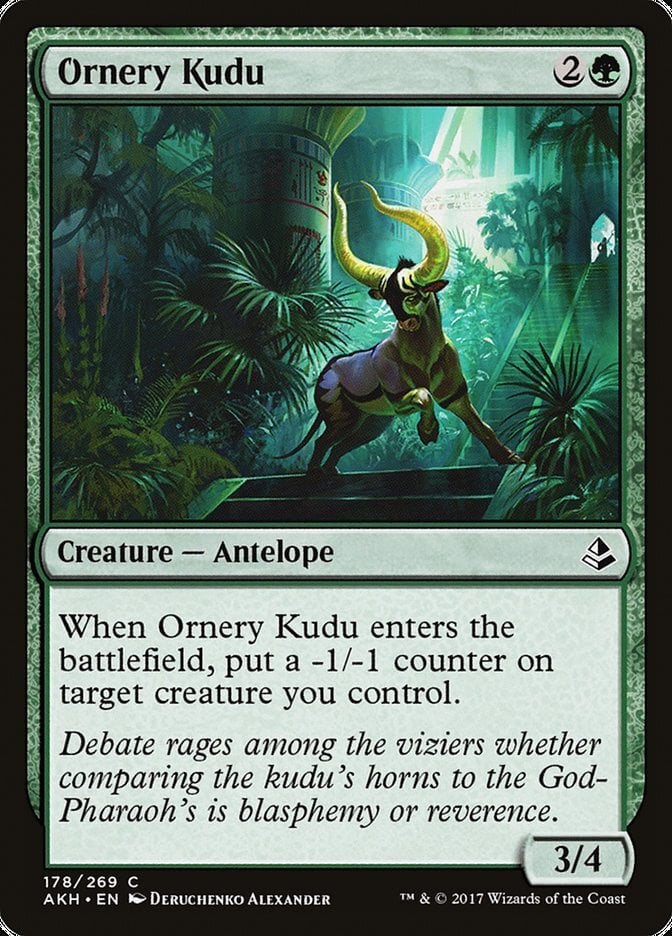 Ornery Kudu - Amonkhet-(178)