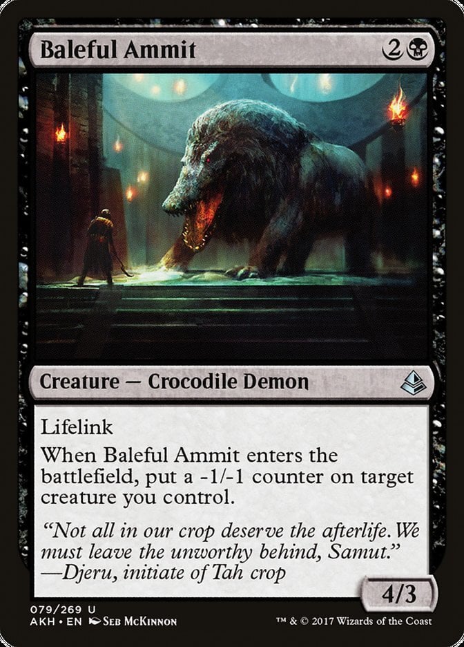 Baleful Ammit - Amonkhet-(079)