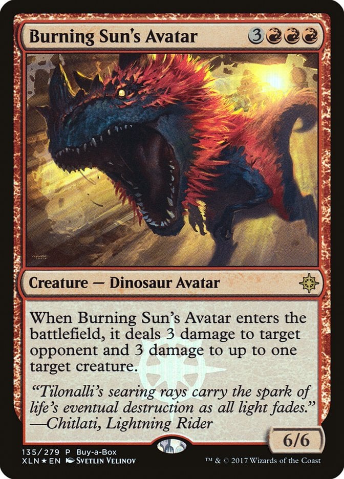 Burning Sun's Avatar - Media Inserts-(141)-Foil