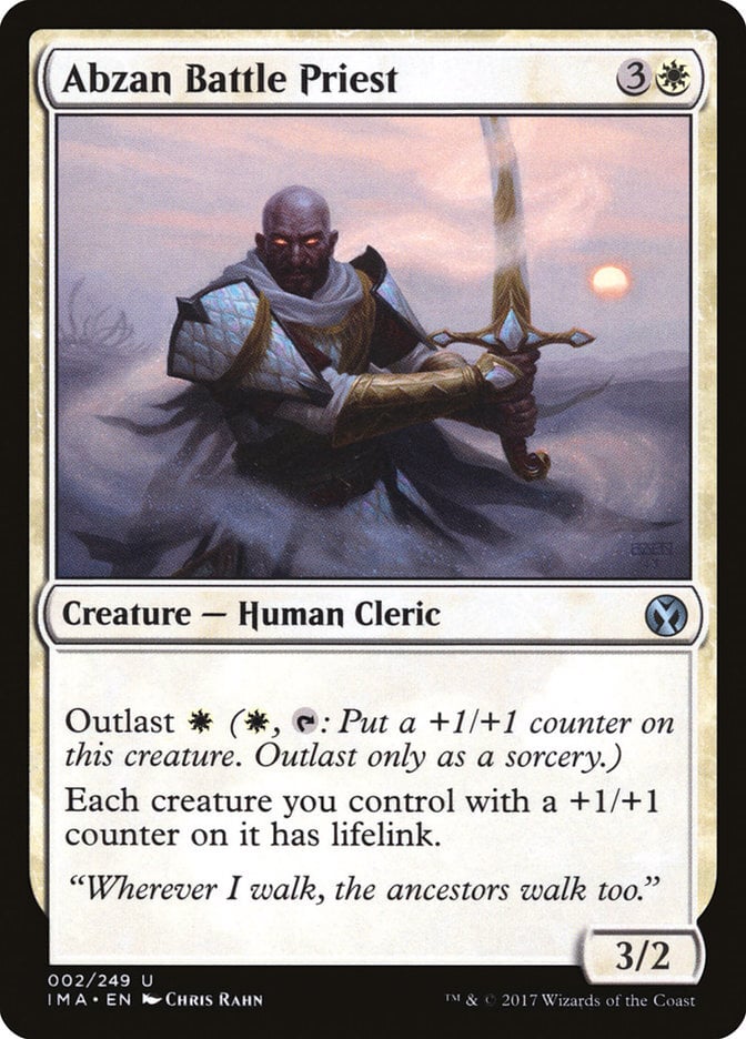 Abzan Battle Priest - Iconic Masters-(002)