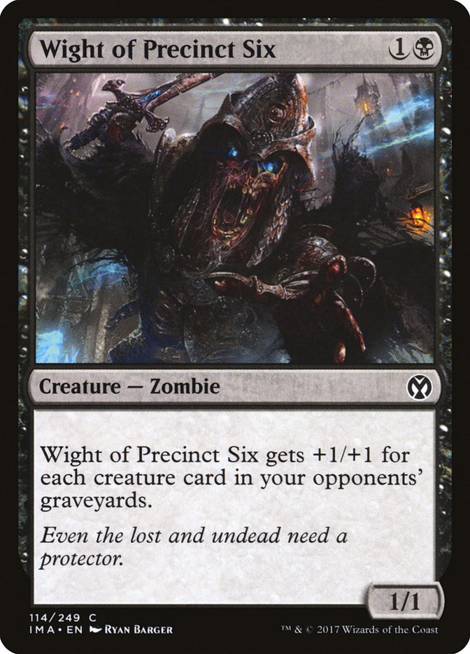 Wight of Precinct Six - Iconic Masters-(114)