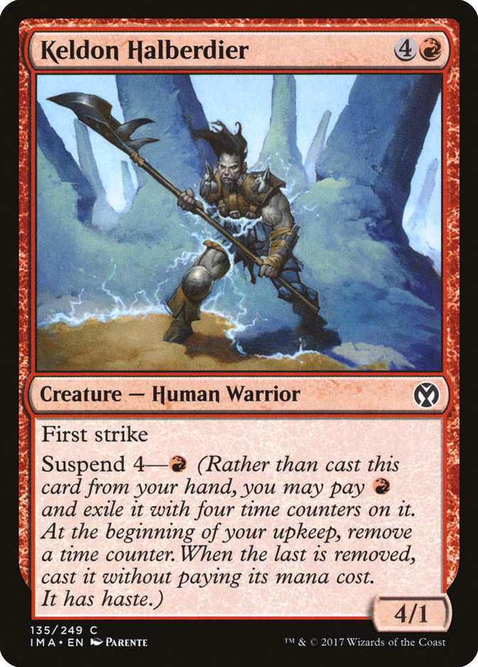 Keldon Halberdier - Iconic Masters-(135)