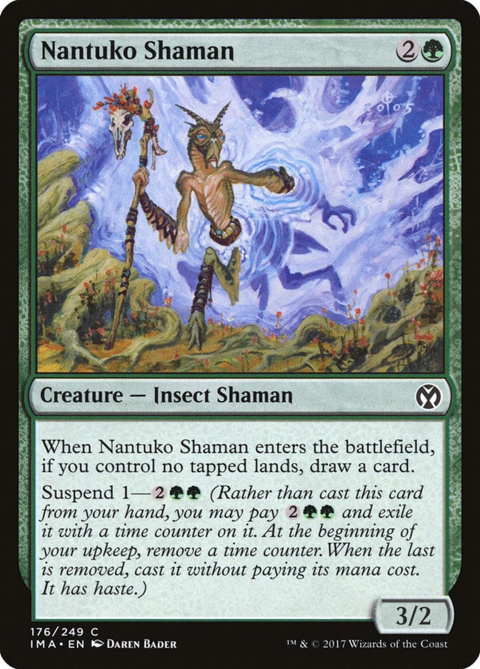 Nantuko Shaman - Iconic Masters-(176)-Foil