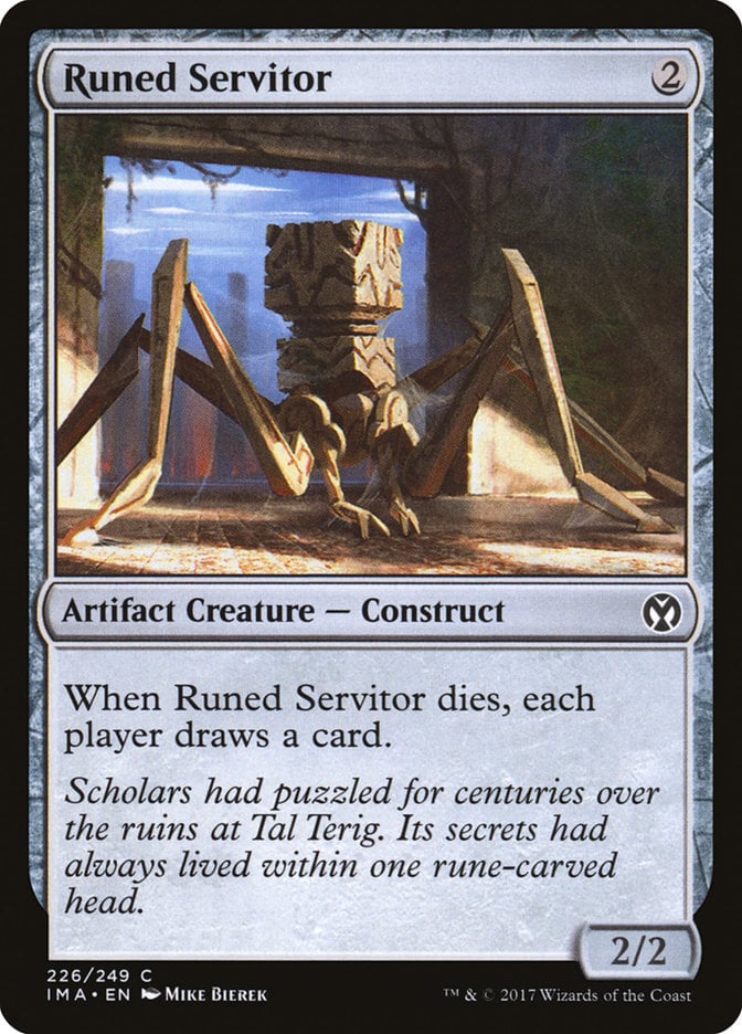 Runed Servitor - Iconic Masters-(226)