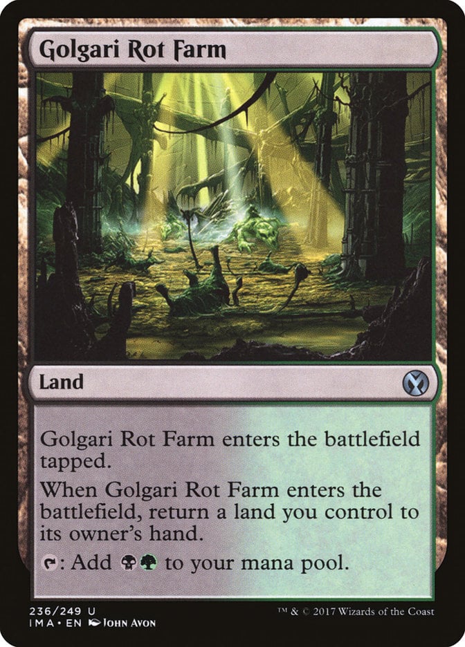 Golgari Rot Farm - Iconic Masters-(236)
