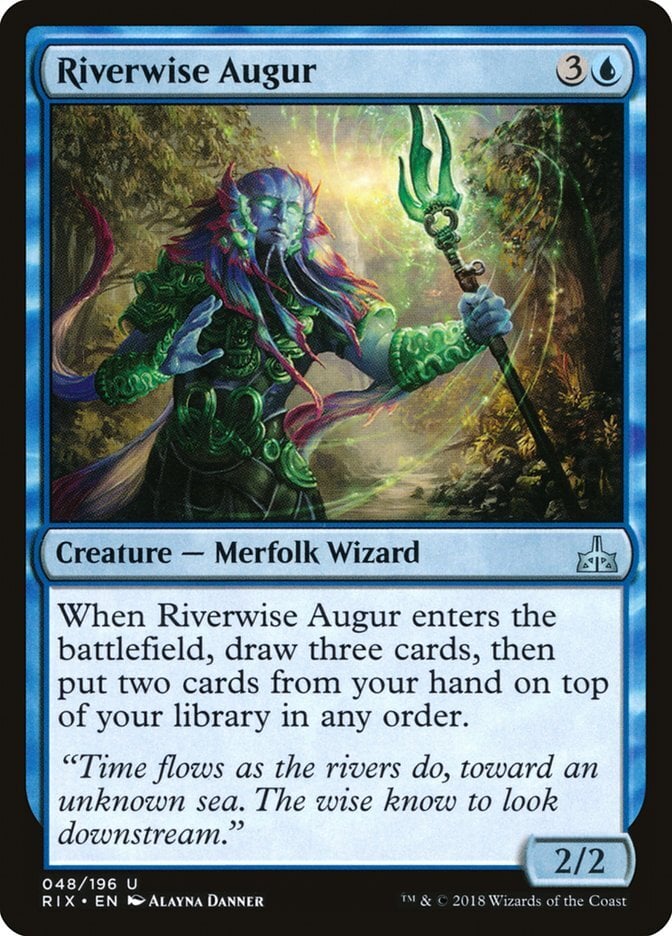 Riverwise Augur - Rivals of Ixalan-(048)