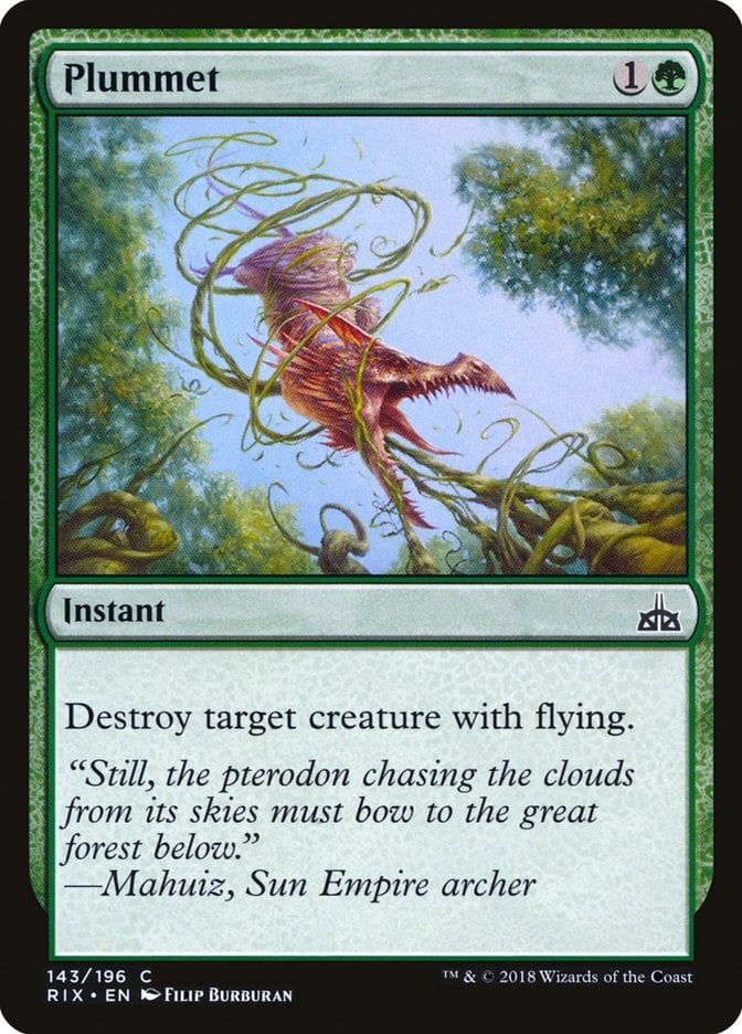 Plummet - Rivals of Ixalan-(143)
