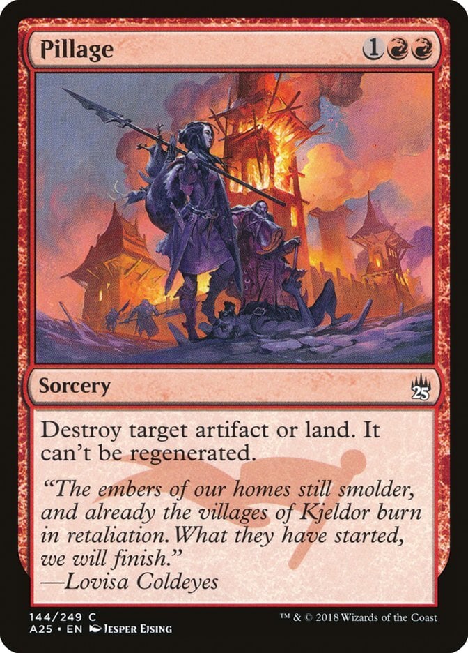 Pillage - Masters 25-(144)-Foil